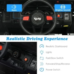 Costway Kids Ride On Truck 12V Battery Powered Ride On Car 2-Seat With 2.4G Parental Remote Control -Kiddie Kingdom Store GUEST 0200d36f b7c4 45c3 87c5 9a29392bd3d3