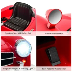 Costway MERCEDES BENZ 300SL AMG RC Electric Toy Kids Baby Ride On Car -Kiddie Kingdom Store GUEST 04051ee7 e891 4d65 991e 40a2fdbd44e9