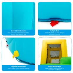 Inflatable Water Park Bounce House Two-Slide Bouncer W/Climbing Wall&480W Blower 17 Inflatable Water Park Bounce House Two-Slide Bouncer W/Climbing Wall&480W Blower -Kiddie Kingdom Store GUEST 07594856 df7f 4e80 bd3a 2a3b36fa72c5 1