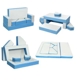 Costway 4-in-1 Crawl Climb Foam Shapes Playset Softzone Toy Kids Toddler Preschoolers 17 Costway 4-in-1 Crawl Climb Foam Shapes Playset Softzone Toy Kids Toddler Preschoolers -Kiddie Kingdom Store GUEST 09bb23f0 028f 4615 8304 ddcc7795a210