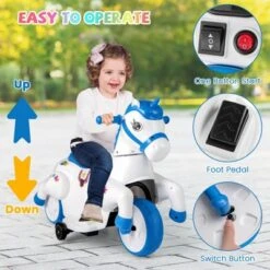 Costway 12V Kids Ride On Unicorn Toy W/ Training Wheels Music One-button Start Horse Toy 16 Costway 12V Kids Ride On Unicorn Toy W/ Training Wheels Music One-button Start Horse Toy -Kiddie Kingdom Store GUEST 09f96433 c385 4601 87b6 c43d09e30927