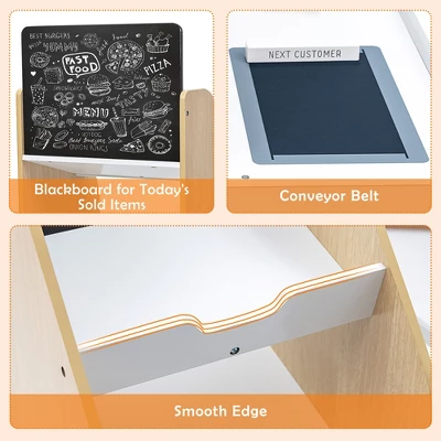 Costway Grocery Store Playset Pretend Play Supermarket Shopping Set With Shopping Cart 8 Costway Grocery Store Playset Pretend Play Supermarket Shopping Set With Shopping Cart - Image 6