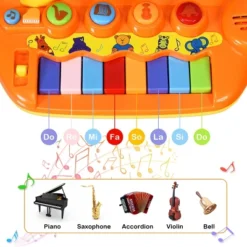 Costway Kids Rainbow Piano Keyboard 8 Keys Music Toy Gift W/ Animal Playground LED Light 15 Costway Kids Rainbow Piano Keyboard 8 Keys Music Toy Gift W/ Animal Playground LED Light -Kiddie Kingdom Store GUEST 0dc3fc7c 839b 468d b549 a3d11120df04
