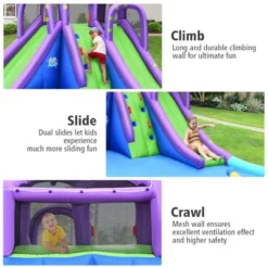 Costway Inflatable Water Park Octopus Bounce House Dual Slide Climbing Wall W/ Blower -Kiddie Kingdom Store GUEST 0dfc927c 74ed 4e62 91f6 106d7a26f5d5