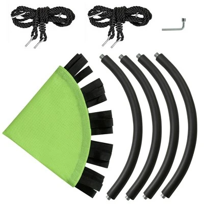 Costway 40'' Flying Saucer Round Tree Swing Kids Play Set W/ Adjustable Ropes Outdoor 11 Costway 40'' Flying Saucer Round Tree Swing Kids Play Set W/ Adjustable Ropes Outdoor - Image 9