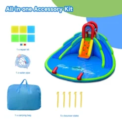 Costway Inflatable Waterslide Wet & Dry Bounce House W/Upgraded Handrail Blower Excluded -Kiddie Kingdom Store GUEST 11258fb9 0a8f 4f34 83d5 466b84caeb77