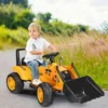 Costway Kids Ride On Excavator Digger 6V Battery Powered Tractor W/Digging Bucket Yellow 2 Costway Kids Ride On Excavator Digger 6V Battery Powered Tractor W/Digging Bucket Yellow -Kiddie Kingdom Store GUEST 11e160de 13e5 4f82 82b1 91c3d062c4f9