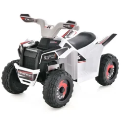 Costway Kids Ride On ATV 4 Wheeler Quad Toy Car 6V Battery Powered Motorized Toy -Kiddie Kingdom Store GUEST 13d89686 c7e6 41ae 8f07 f5b32044b87a