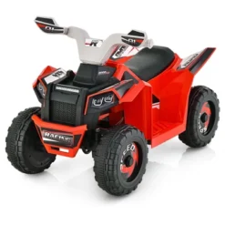 Costway Kids Ride On ATV 4 Wheeler Quad Toy Car 6V Battery Powered Motorized Toy -Kiddie Kingdom Store GUEST 151a6d63 d8af 4438 9ba6 906cdf544026