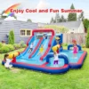Costway Inflatable Water Slide Park Kids Bounce House Climbing Jumping Without Blower 2 Costway Inflatable Water Slide Park Kids Bounce House Climbing Jumping Without Blower -Kiddie Kingdom Store GUEST 1973d697 54bb 47a3 87ed aca056d1c607