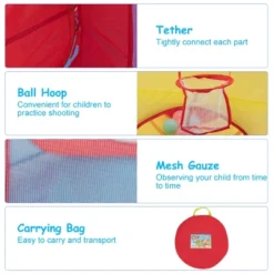 Costway 7pc Kids Ball Pit Play Tents & Tunnels Pop Up Baby Toy Gifts -Kiddie Kingdom Store GUEST 19f5567b 548d 4134 818e 05e73d3f83de