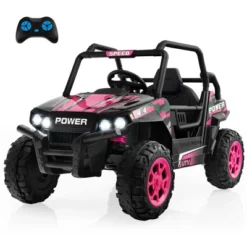 Costway 12V Kids Ride On UTV Electric Off-Road Truck Remote W/ LED Lights & Music -Kiddie Kingdom Store GUEST 1a3b64b7 fdf1 4706 b2ba f4c4963bc129