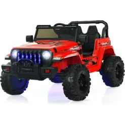 Costway Kids Ride On Truck 12V Battery Powered Ride On Car 2-Seat With 2.4G Parental Remote Control -Kiddie Kingdom Store GUEST 1cf04005 7a6a 4406 973c e2e544008488