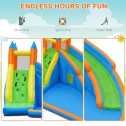 Costway Inflatable Water Slide Mighty Bounce House Jumper Castle W/ 480W Blower 14 Costway Inflatable Water Slide Mighty Bounce House Jumper Castle W/ 480W Blower -Kiddie Kingdom Store GUEST 1ee68eaa fb78 40a8 9abd 91d5229d6f08
