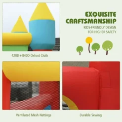 Costway Inflatable Bounce House Slide Jumping Castle Ball Pit Tunnels Without Blower -Kiddie Kingdom Store GUEST 1f960857 430b 4332 8999 1fd5fbfc1070