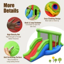 Costway Inflatable Snail Bounce House Dual Slide Basketball Game Without Blower 16 Costway Inflatable Snail Bounce House Dual Slide Basketball Game Without Blower -Kiddie Kingdom Store GUEST 203c354b afae 466f b7fa 049cedb802f0