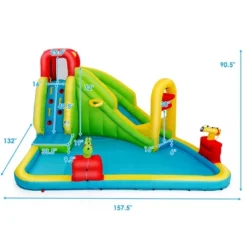 Costway Inflatable Water Slide Kids Bounce House Without Blower 12 Costway Inflatable Water Slide Kids Bounce House Without Blower -Kiddie Kingdom Store GUEST 203e754e ab40 40d1 8b5b a6fb78cf7b4c
