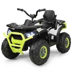 Costway 12V Kids Electric 4-Wheeler ATV Quad 2 Speeds Ride On Car W/MP3&LED Lights -Kiddie Kingdom Store GUEST 20a2bfbf d4ae 459b 908b 90d6047458dc