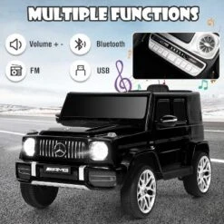 Costway 12V Kids Ride On Car Licensed Mercedes Benz G63 Electric Vehicle With Remote Control 17 Costway 12V Kids Ride On Car Licensed Mercedes Benz G63 Electric Vehicle With Remote Control -Kiddie Kingdom Store GUEST 214d774f 93af 425a b278 06f8dd49d590