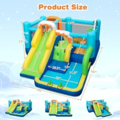 Costway 7-in-1 Kids Inflatable Bounce Castle Multi-Play Jumping House -Kiddie Kingdom Store GUEST 2413d38e 4e18 4c74 9375 f8a7abb826f1