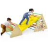 Costway 3 In 1 Kids Climbing Ladder Set 2 Triangle Climbers W/Ramp For Sliding & Climbing 1 Costway 3 In 1 Kids Climbing Ladder Set 2 Triangle Climbers W/Ramp For Sliding & Climbing -Kiddie Kingdom Store GUEST 2431ab4d 9d5d 42c8 98e4 3556c4d4dc34