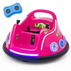 Costway 12V Kids Ride On Bumper Car Remote Control W/ Flashing LED Light & Music 25 Costway 12V Kids Ride On Bumper Car Remote Control W/ Flashing LED Light & Music -Kiddie Kingdom Store GUEST 24775cde 1677 4f79 80c3 d8468c76bbe0