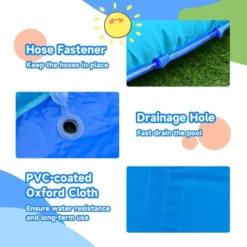 Costway Inflatable Waterslide Wet & Dry Bounce House W/Upgraded Handrail Blower Excluded -Kiddie Kingdom Store GUEST 24a9689c ed1b 4ddb a75b 87e4bb168e81