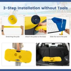 Costway Portable Badminton Set With 2 Shuttlecocks Badminton Rackets Outdoor Sport Game Set 13 Costway Portable Badminton Set With 2 Shuttlecocks Badminton Rackets Outdoor Sport Game Set -Kiddie Kingdom Store GUEST 25691a51 88c1 4346 94c7 7cb1a924e198