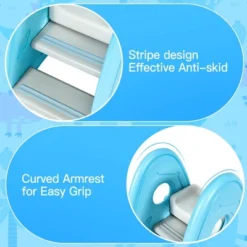 Costway Freestanding Baby Slide Indoor First Play Climber Slide Set For Boys Girls PinkBlueGray -Kiddie Kingdom Store GUEST 2949f42f 89bb 4214 bae1 8f419acaf061