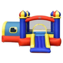 Costway Inflatable Castle Kids Bounce House W/ Slide Jumping Playhouse & 550W Blower -Kiddie Kingdom Store GUEST 2c262001 ffe7 4c77 b96e ea30471b2e61