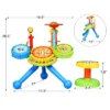 Kids Electric Jazz Drum Set Musical Instrument W/ Stool Mic & LED Light 2 Kids Electric Jazz Drum Set Musical Instrument W/ Stool Mic & LED Light -Kiddie Kingdom Store GUEST 2d91e4d6 57f4 45fd a6a3 fca4c3a30a04