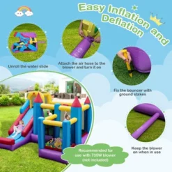 Costway Mighty Inflatable Bounce House Castle Jumper Moonwalk Bouncer Without Blower -Kiddie Kingdom Store GUEST 2f0aa3ff 32f9 4e57 863b fbbcc1f5a328