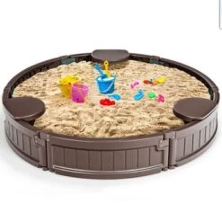 Costway 4F Wooden Sandbox W/Built-in Corner Seat, Cover, Bottom Liner For Outdoor Play 19 Costway 4F Wooden Sandbox W/Built-in Corner Seat, Cover, Bottom Liner For Outdoor Play -Kiddie Kingdom Store GUEST 2f1bc1d6 0362 48d7 ae3e d263e1e4fc0b