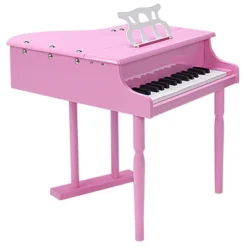 Costway Childs 30 Key Toy Grand Baby Piano W/ Kids Bench Wood Pink New -Kiddie Kingdom Store GUEST 3016d666 0c19 4a7a 817a c18b18f7b770