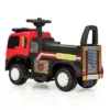 Costway Kids 6V Ride On Fire Truck Fire Engine Battery Powered W/ Siren -Kiddie Kingdom Store GUEST 30548070 cb9e 4080 8489 eedcb9b05f91