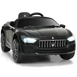 Costway 12V Maserati Licensed Kids Ride On Car W/ RC Remote Control Led Lights MP3 BluePinkWhite -Kiddie Kingdom Store GUEST 31050a69 fa2e 42b5 aa0e 58ca3ef50c9c