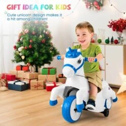 Costway 12V Kids Ride On Unicorn Toy W/ Training Wheels Music One-button Start Horse Toy 17 Costway 12V Kids Ride On Unicorn Toy W/ Training Wheels Music One-button Start Horse Toy -Kiddie Kingdom Store GUEST 31071fbe 8e02 4f9e aae2 708e2a7d472c
