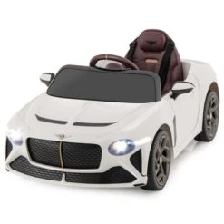 Costway 12V Licensed Bentley Bacalar Kids Electric Ride-on Car With Remote Control Green/Red/White/Black -Kiddie Kingdom Store GUEST 32cd0545 c071 4a75 8511 406015513407