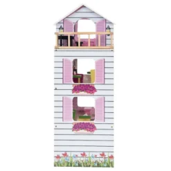 Costway Doll Cottage Dollhouse W/ Furniture Kids Wood House Playset Children Toy -Kiddie Kingdom Store GUEST 3878607b 74ad 4a65 af7d 8bc5a5a85cfe