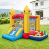 Costway Kids Bouncy Castle With Slide & Ball Pit Pool Ocean Balls & 480W Blower Included 2 Costway Kids Bouncy Castle With Slide & Ball Pit Pool Ocean Balls & 480W Blower Included -Kiddie Kingdom Store GUEST 38a302f5 692a 4876 a250 c59c7b83ce3a