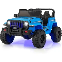 Costway Kids Ride On Truck 12V Battery Powered Ride On Car 2-Seat With 2.4G Parental Remote Control -Kiddie Kingdom Store GUEST 39996000 e5bd 48c3 b54a c168477187a6