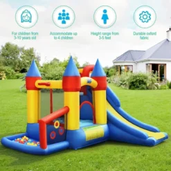Costway Inflatable Bounce House Slide Bouncer Kids Castle Jumper W/ Balls & 780W Blower 16 Costway Inflatable Bounce House Slide Bouncer Kids Castle Jumper W/ Balls & 780W Blower -Kiddie Kingdom Store GUEST 39a6f259 81b2 4978 94dc 3dab2c0dfb7c