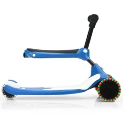 Honeyjoy Portable 3 Wheel Kids Scooter With Gravity Steering System PurpleBlueGreen -Kiddie Kingdom Store GUEST 3b13c8b0 5304 497a 9333 8c6893438279