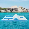 Costway Giant 4 Person Inflatable Island Lake Floating Lounge Raft W/ 130W Electric Air Pump -Kiddie Kingdom Store GUEST 3c21ab19 51c6 4d4e 9fbb 4f8dddc6a78c