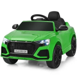 Costway Kids Ride On Car 12V Licensed Audi RS Q8 With Remote Control Lights Music WhiteBlackGreenPinkRed -Kiddie Kingdom Store GUEST 3dc9f5d9 1031 4dd6 af1f 727258f6edb3