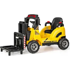 Costway Ride On Forklift 12V Kids Electric Vehicle Construction Truck With Remote Control 2 Speeds Music USB MP3 Lights 21 Costway Ride On Forklift 12V Kids Electric Vehicle Construction Truck With Remote Control 2 Speeds Music USB MP3 Lights -Kiddie Kingdom Store GUEST 3f54ecea 357c 4c49 a28a bee11116f313