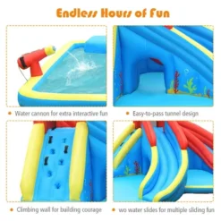 Costway Inflatable Water Slide Crab Dual Slide Bounce House Splash Pool W/ 950W Blower -Kiddie Kingdom Store GUEST 3fd5f798 4c8a 4758 bbcf 136462f8fbf6