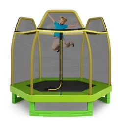 Costway 7FT Kids Trampoline Outdoor Indoor Recreational Bounce Jumper ASTM Approved -Kiddie Kingdom Store GUEST 4109f58a 042d 4b23 880b 2e5e5ecf0a42