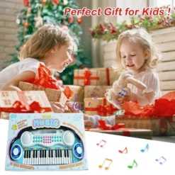 Costway Z-Shaped Kids Toy Keyboard Piano 37-Key Electronic Organ Light W/Microphone -Kiddie Kingdom Store GUEST 420987c1 4696 4190 9134 e584b8ea656a