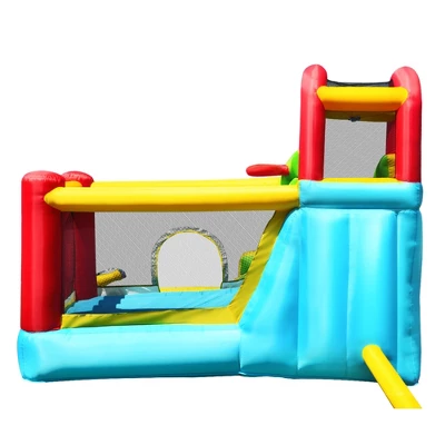 Costway Inflatable Kids Water Slide Jumper Bounce House Splash Water Pool Without Blower 4 Costway Inflatable Kids Water Slide Jumper Bounce House Splash Water Pool Without Blower - Image 2